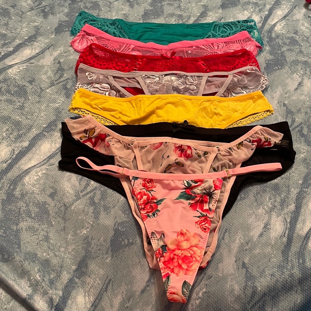 Bundle of assorted styles of Knotty Knickers panties all size XL all NWOT